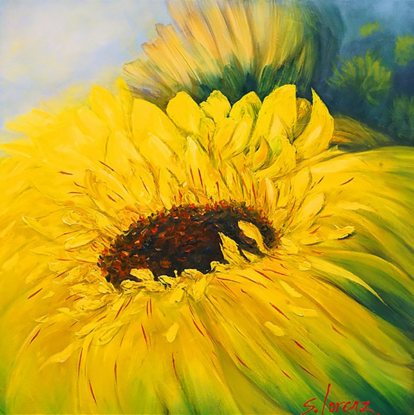 Sunflower #6 Portrait
